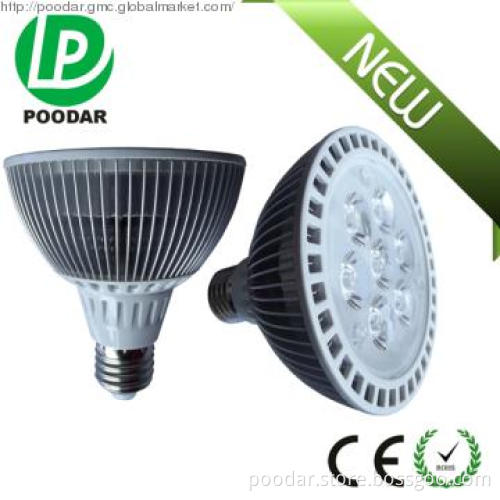 dimmable aluminum e27 led par spot light 12w